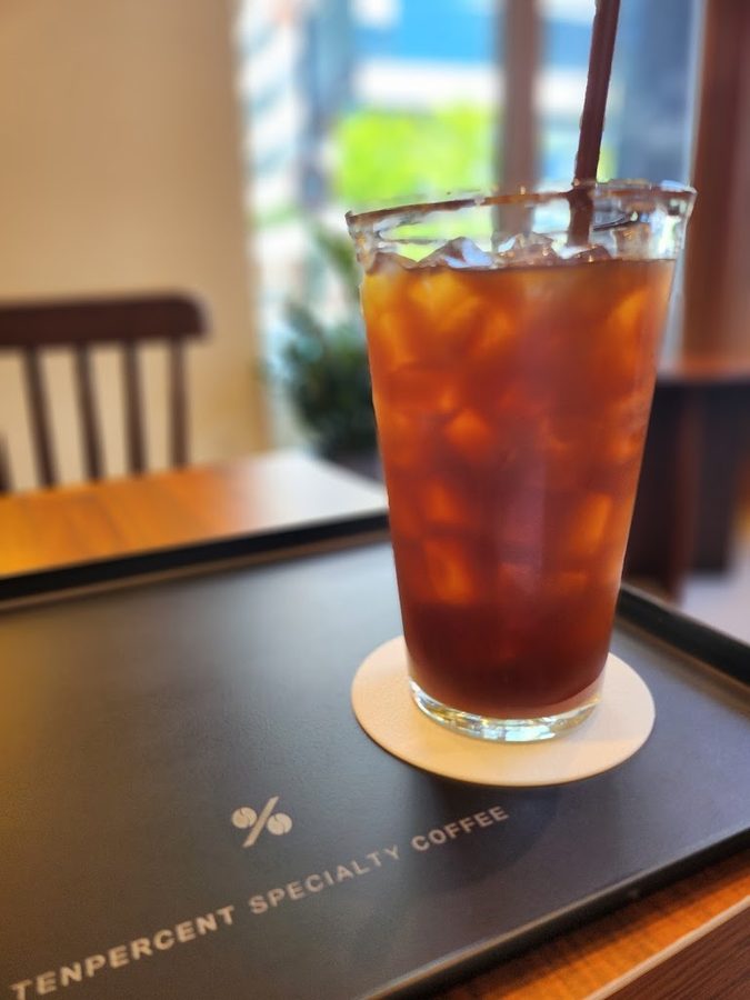 テンパーセントコーヒー チングボゴンソ店