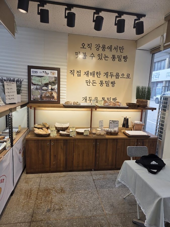 개두릅통밀빵