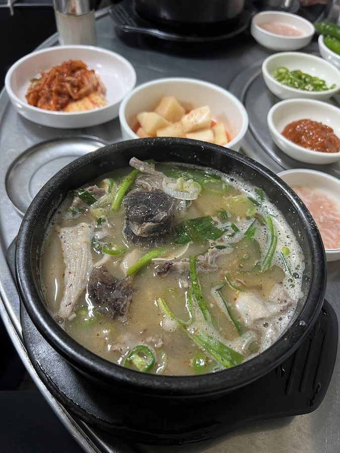 목화왕순대국