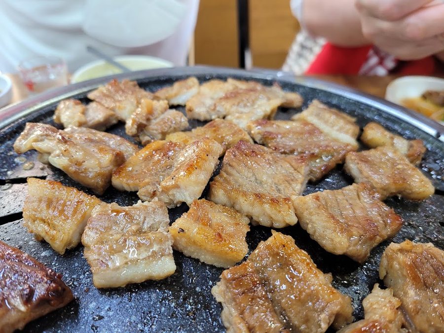 一松豬頸肉炭火烤肉