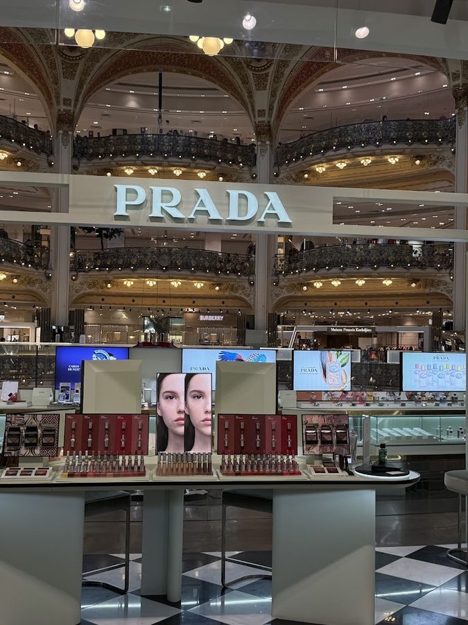 Prada Galeries Lafayette Champs Elysees