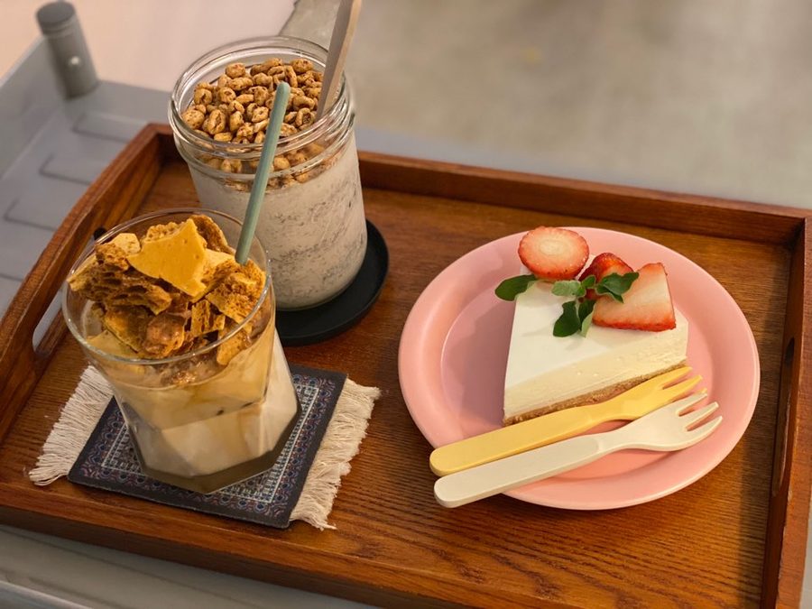 甜點餐桌