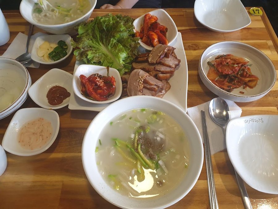 Myeongdong Gomguksi & Daegam Bossam