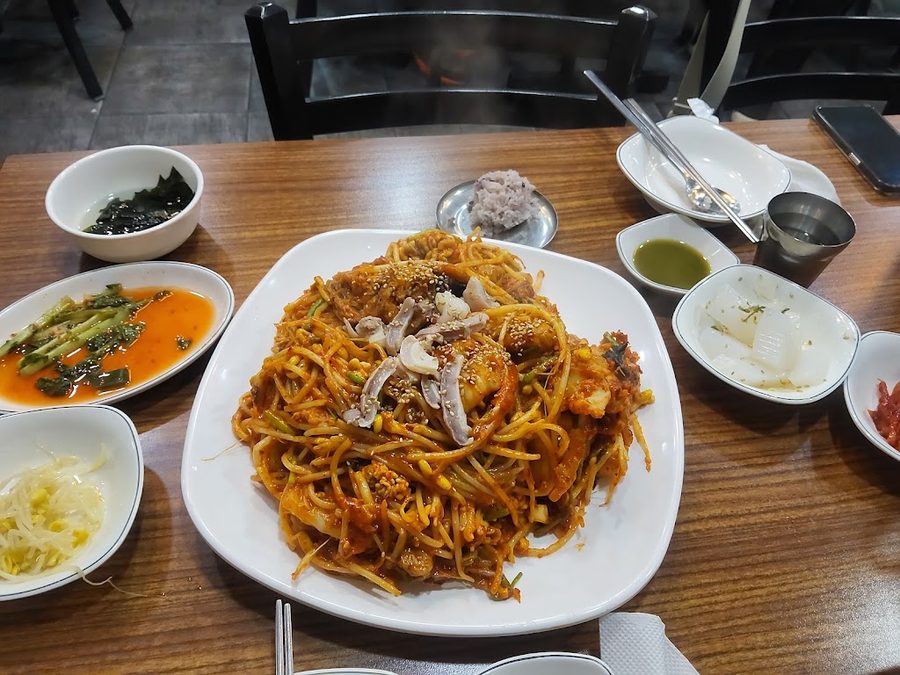 김명자당진아구동태찜탕