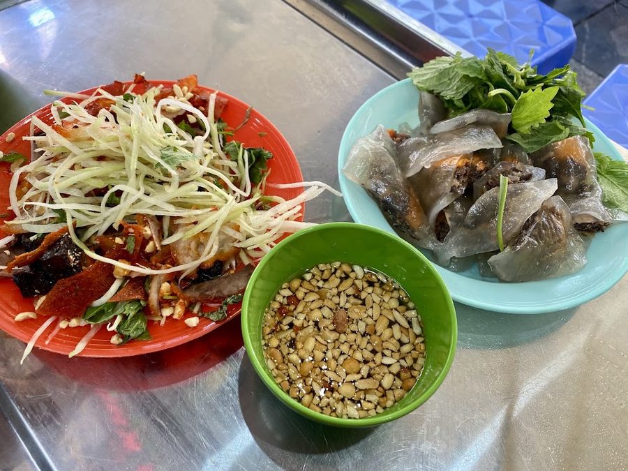 Nộm Bò Khô Long Vi Dung - Địa chỉ nộm bò khô, bánh bột lọc ngon chất lượng tại Hoàn kiếm Hà Nội