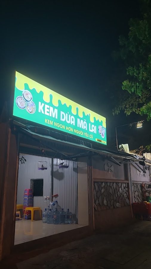 Kem dừa Mã Lai Ice Cream
