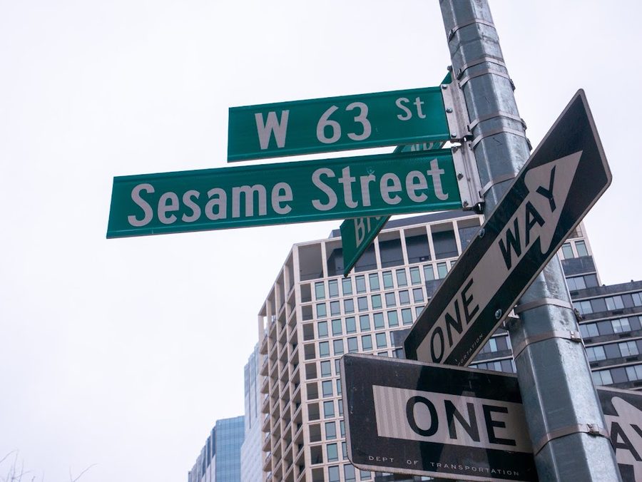 Sesame Street Sign