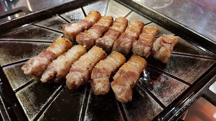연탄불