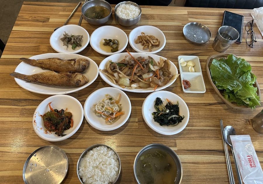 오고정식당