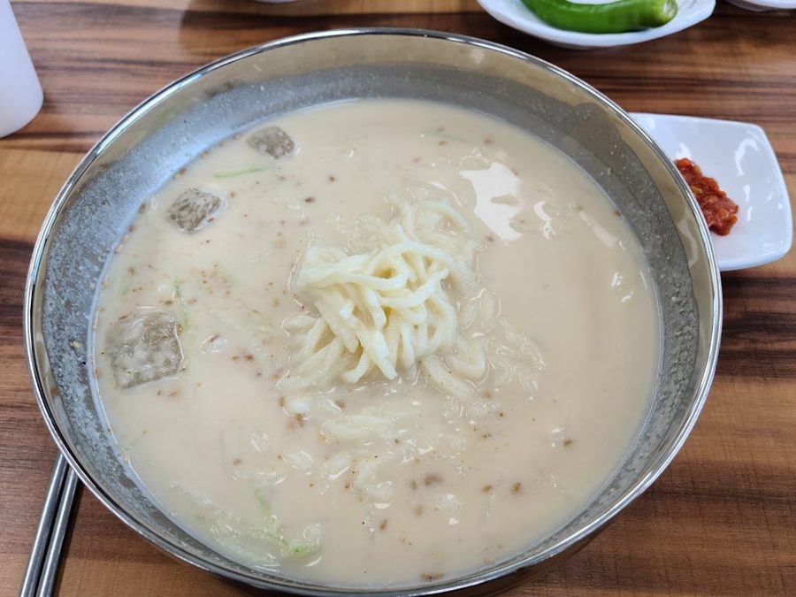 고향칼국수 콩국수