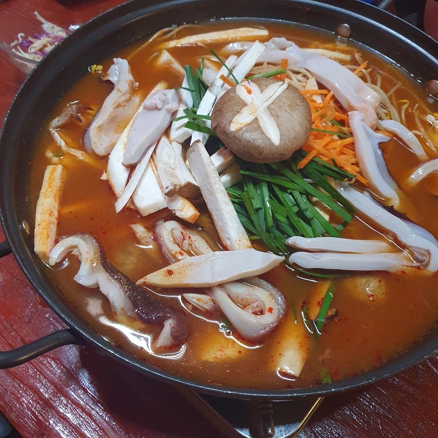 볼가물회