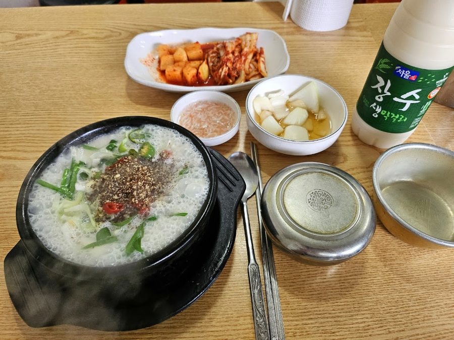 토종순대국