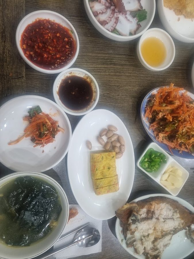 구룡포물회