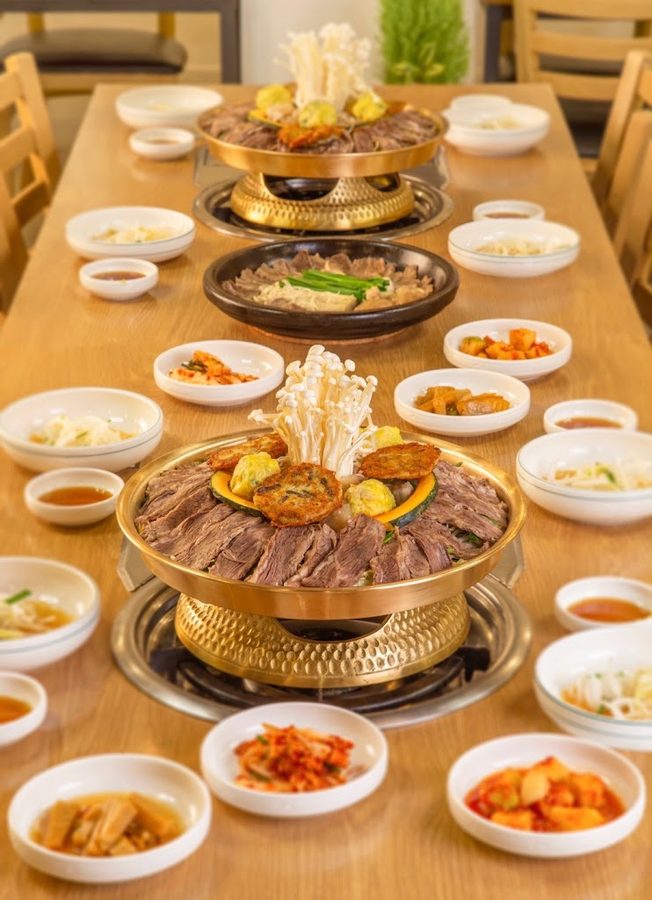 平壤餃子韓桌