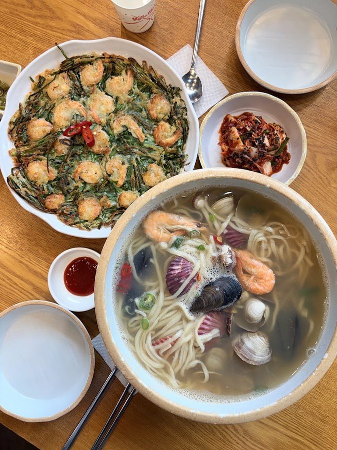 97°C Seafood noodles