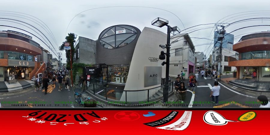 A.P.C. HARAJUKU UNDERGROUND