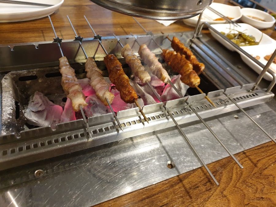京城炭火羊肉串