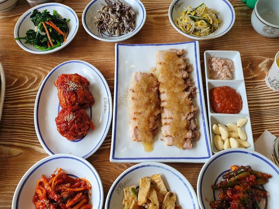 남자마늘보쌈