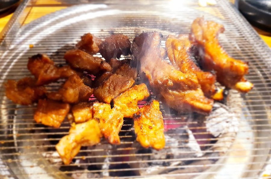 한돈참숯꼬기 월성점