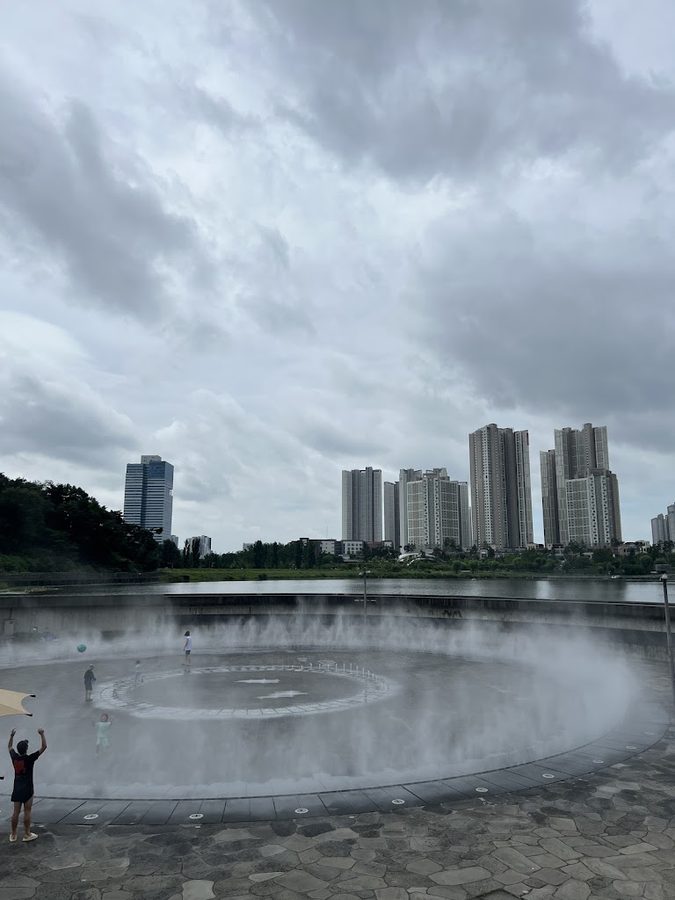 광교호수공원 신비한물너미