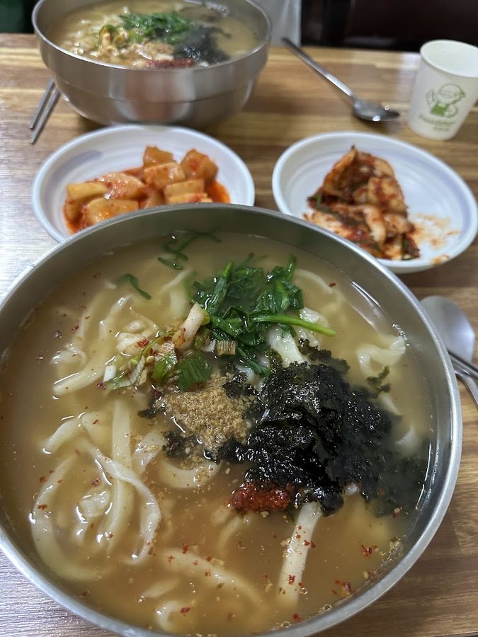 新亭市場 慶州手刀削麵