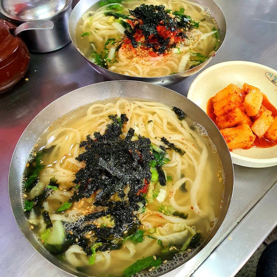 유면손칼국수