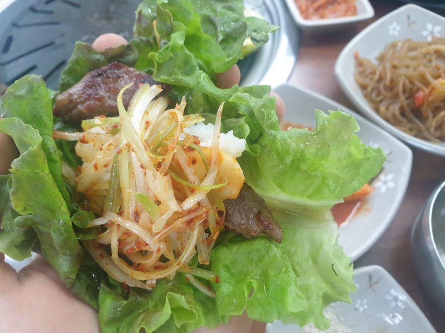 炭火麻浦排骨