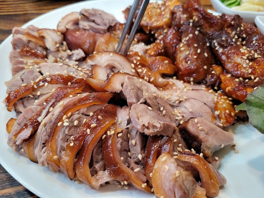 幸運亭王豬腳盤松市場店
