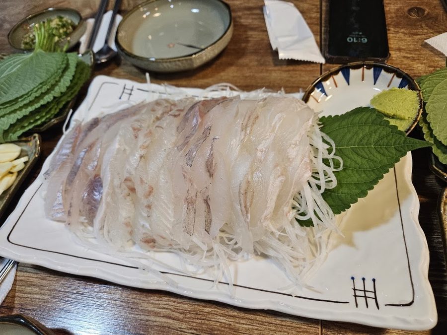 簡易生魚片店