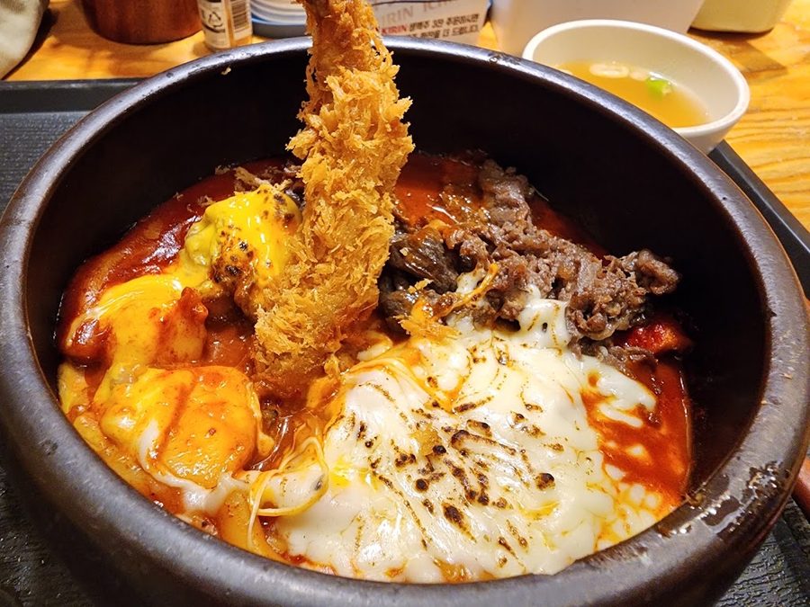 Udon Donkatsu Gimbap