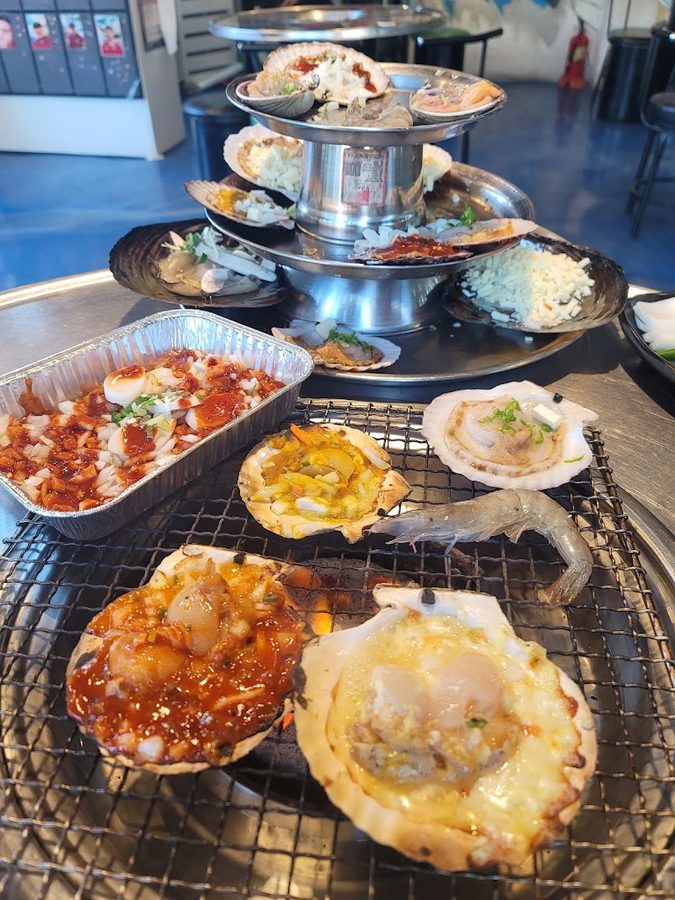 태종대 사랑방 조개구이