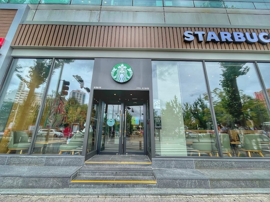 星巴克 釜山東萊店
