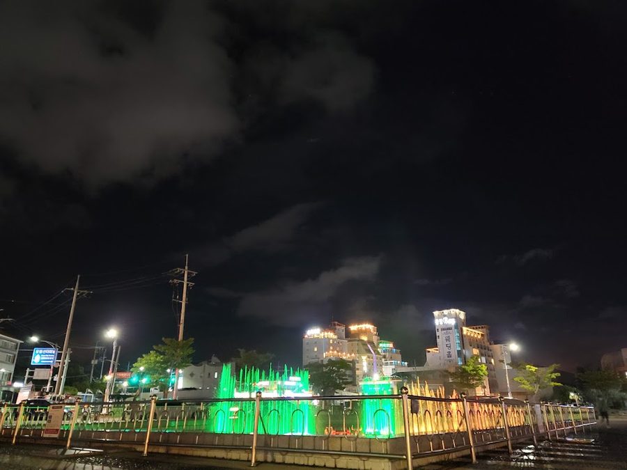 音楽噴水休憩広場
