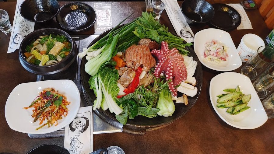 문어물갈비