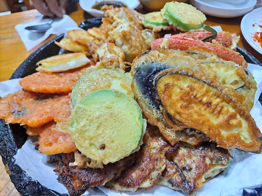 邂逅血腸綠豆煎餅