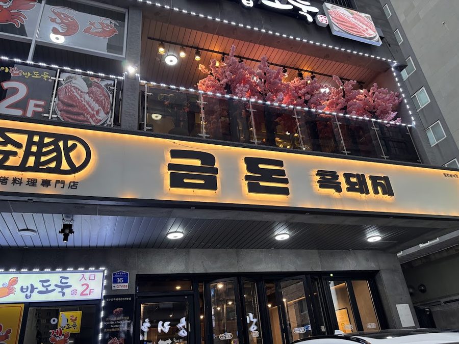 금돈 흑돼지