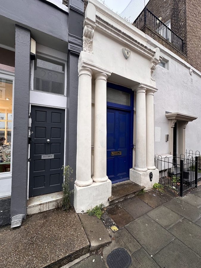 The Blue Door of Notting Hill