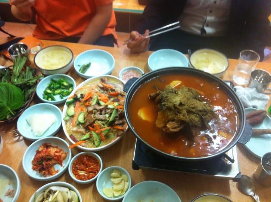 남양족발 감자탕