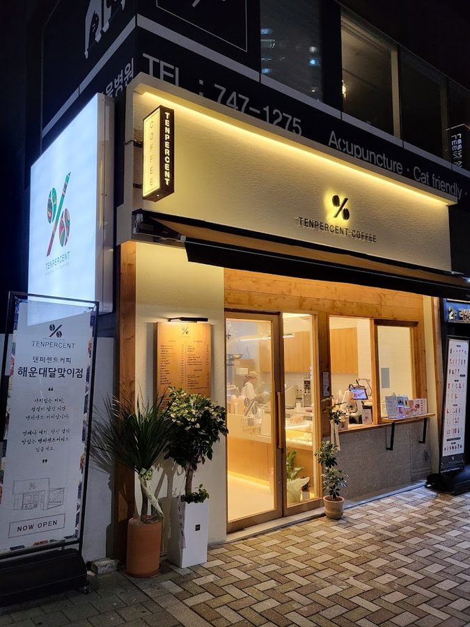 Ten Percent Coffee Haeundae Dalmaji Branch