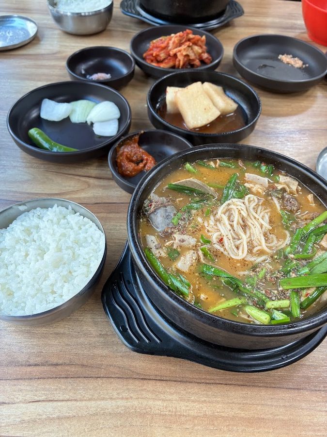 Okcheon Sundae Maeun Jokbal