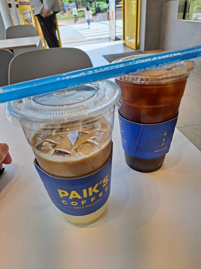 Paik's Coffee Jeonbuk National University 1st Branch