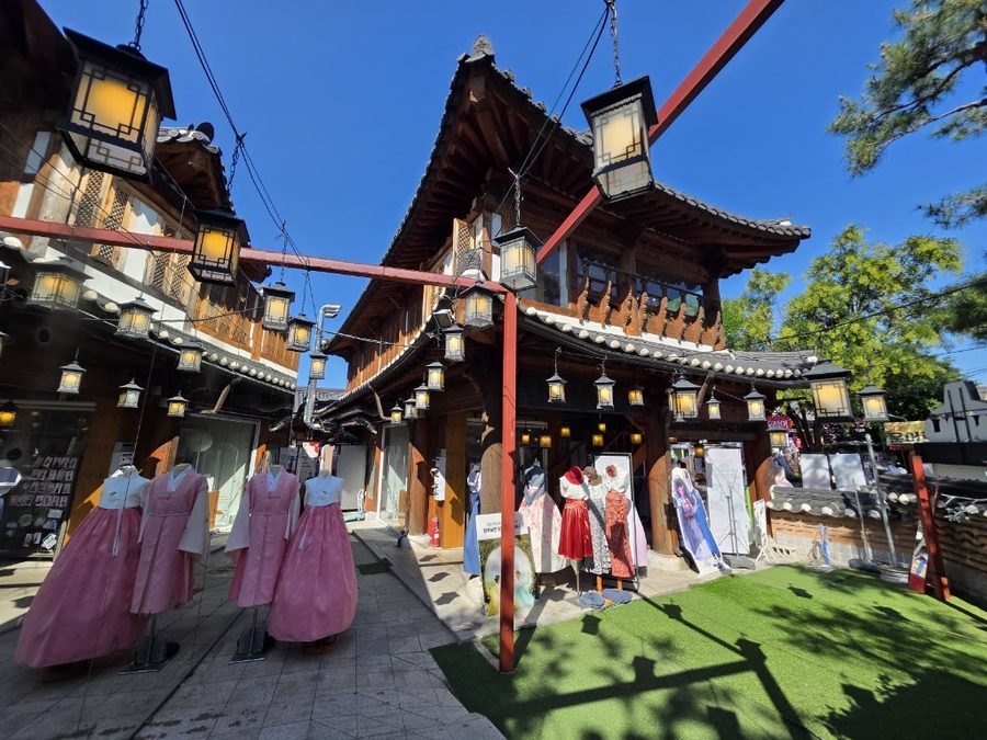 Jeonju hanok village hanbok rental HANBO