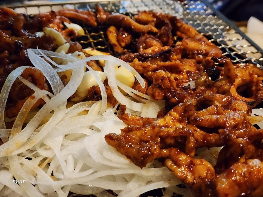 연탄불꼼장어