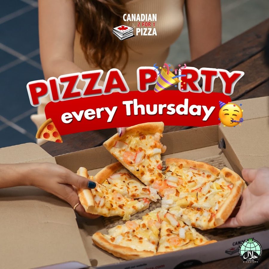 Canadian 2 For 1 Pizza - Toa Payoh North