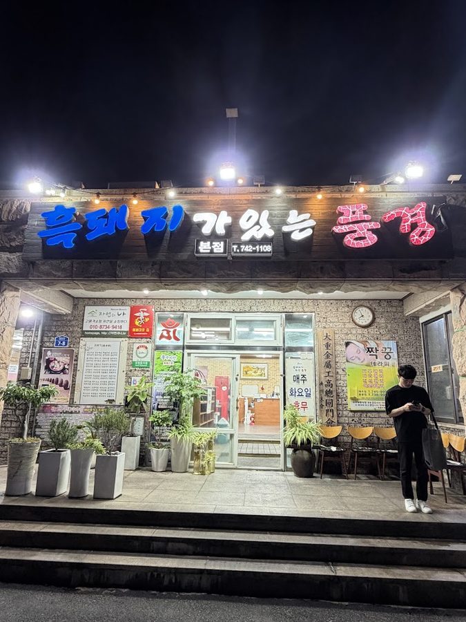 黑豬存在的風景