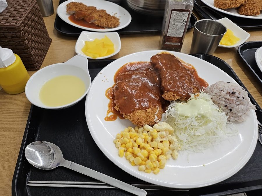 이탈리안 돈까스 칡불냉면