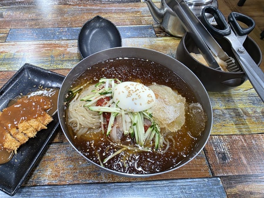 오미자밀면