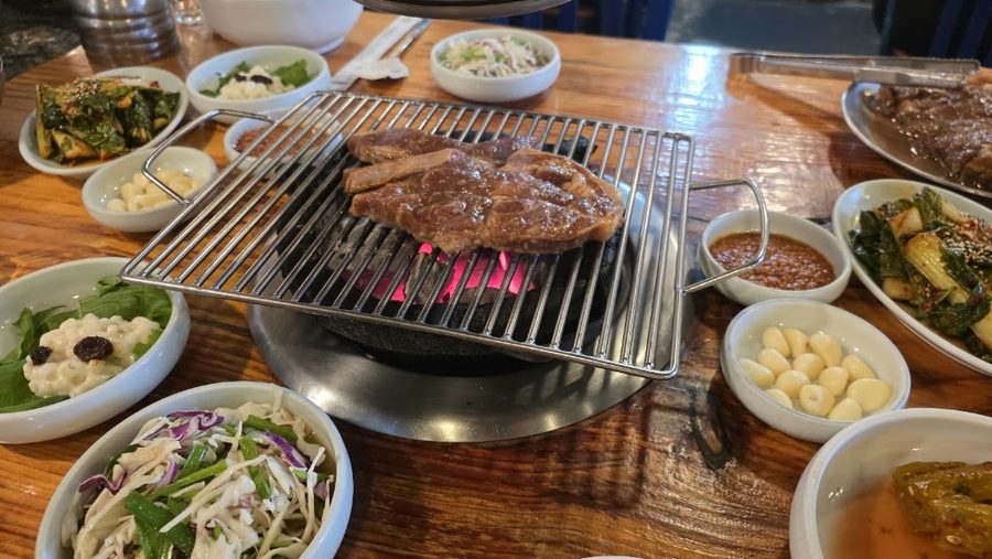 마포네숯불돼지갈비