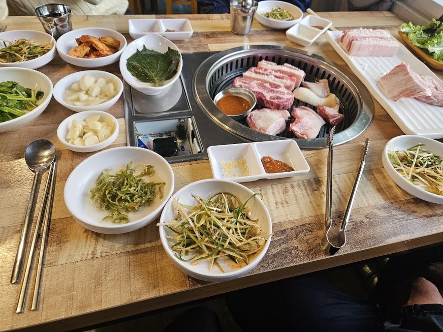 Janggutong Memil Guksu Yukgaejang