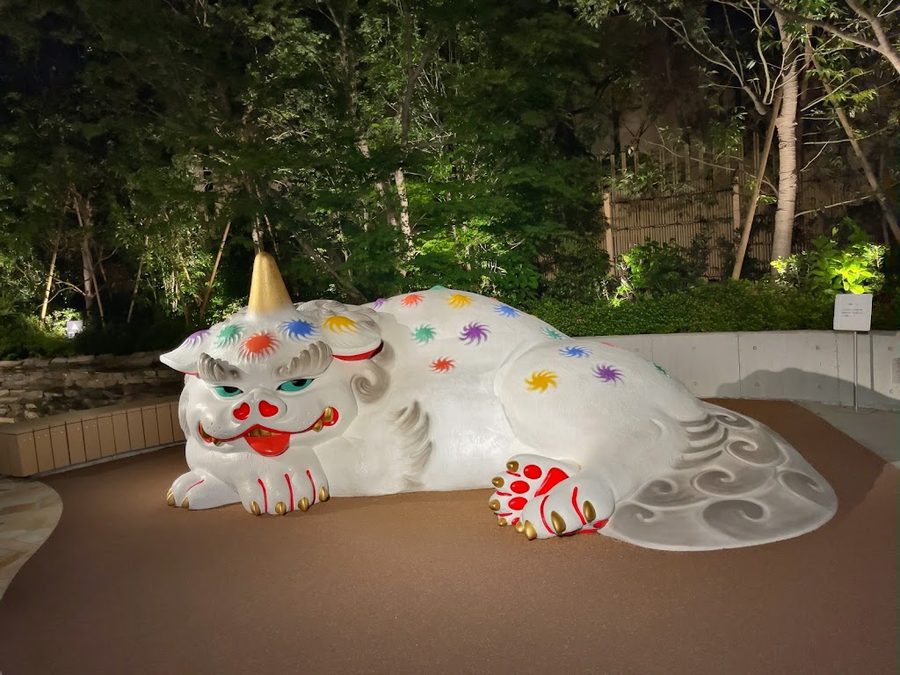 大名の大狛犬
